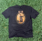 Load image into Gallery viewer, Vintage Witchy Black Cat on Gildan Softstyle Black
