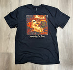 Load image into Gallery viewer, Mentally I'm Here Ghost on Gildan Softstyle Black
