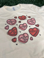 Load image into Gallery viewer, Hearts and Verses on Cream
