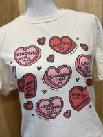 Load image into Gallery viewer, Hearts and Verses on Cream
