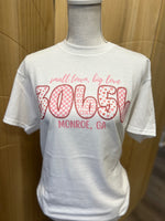 Load image into Gallery viewer, Custom Valentine Zip Code on White
