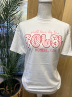 Load image into Gallery viewer, Custom Valentine Zip Code on White
