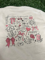 Load image into Gallery viewer, For God So Loved The World Collage With Pocket on Silver
