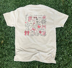 Load image into Gallery viewer, For God So Loved The World Collage With Pocket on Silver
