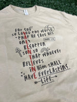 Load image into Gallery viewer, For God So Loved Valentine on Sand
