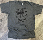 Load image into Gallery viewer, Bat Shit Crazy on Heather Charcoal
