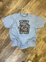 Load image into Gallery viewer, Sorry Got Plans on Athletic Heather Blue
