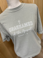 Load image into Gallery viewer, Unashamed Of The Gospel on Comfort Colors Bay

