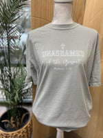 Load image into Gallery viewer, Unashamed Of The Gospel on Comfort Colors Bay
