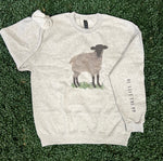 Load image into Gallery viewer, He Left The 99 Sweatshirt on Ash Gray
