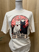 Load image into Gallery viewer, Feline The Love Tonight on Comfort Colors Ivory
