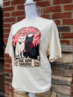 Load image into Gallery viewer, Feline The Love Tonight on Comfort Colors Ivory
