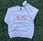 Load image into Gallery viewer, EMBROIDERED: XOXO Original Love Letters on Ash Gray
