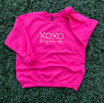 Load image into Gallery viewer, EMBROIDERED: XOXO Original Love Letters on Gildan Heliconia
