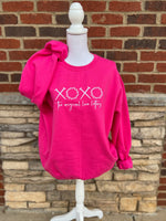 Load image into Gallery viewer, EMBROIDERED: XOXO Original Love Letters on Gildan Heliconia
