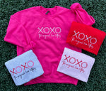 Load image into Gallery viewer, EMBROIDERED: XOXO Original Love Letters on Gildan Red
