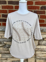 Load image into Gallery viewer, Take Me Out To The Ball Game - Leopard Print Baseball on Sand
