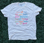 Load image into Gallery viewer, All My Life You Have Been Faithful Tee on Cream

