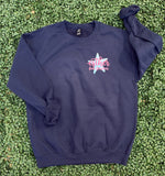 Load image into Gallery viewer, Front/Back Girl Be Too Much Esther Sweatshirt
