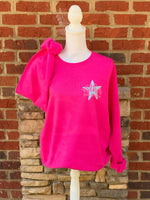 Load image into Gallery viewer, Front/Back Girl Be Too Much Esther Sweatshirt
