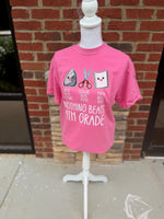 Load image into Gallery viewer, Rock Paper Scissors Grade Level Tees on Comfort Colors (Shown on Crunchberry)
