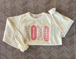 Load image into Gallery viewer, XOXO Patchwork on Cream
