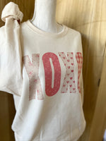 Load image into Gallery viewer, XOXO Patchwork on Cream
