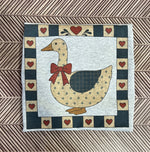 Load image into Gallery viewer, Vintage Goose With Heart Frame on Ash Gray

