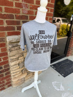 Load image into Gallery viewer, Social Media Halloween on Tultex Heather Gray
