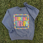 Load image into Gallery viewer, PT/OT Bright Color Letters on Stone Blue
