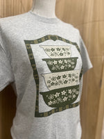 Load image into Gallery viewer, Vintage Green Nesting Bowls on Ash Gray
