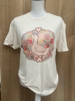 Load image into Gallery viewer, Vintage Goose Patchwork with Flowers on Cream

