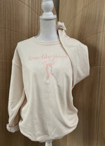 Load image into Gallery viewer, EMBROIDERED: Love Like Jesus on Jerzees Cream
