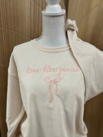 Load image into Gallery viewer, EMBROIDERED: Love Like Jesus on Jerzees Cream
