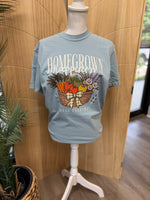 Load image into Gallery viewer, Homegrown Happiness on Comfort Colors (Shown on Yankee Blue)
