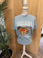 Load image into Gallery viewer, Homegrown Happiness on Comfort Colors (Shown on Yankee Blue)
