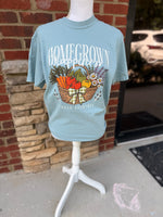 Load image into Gallery viewer, Homegrown Happiness on Comfort Colors (Shown on Yankee Blue)
