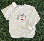 Load image into Gallery viewer, EMBROIDERED: Jesus Is My Jam on Ash Gray
