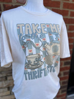 Load image into Gallery viewer, Take Me To The Thrift Store on Cream
