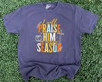Load image into Gallery viewer, I Will Praise Him In Every Season on Comfort Colors (Shown on Navy)

