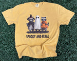 Load image into Gallery viewer, Spooky and Feral on Comfort Colors (Shown on Mustard)
