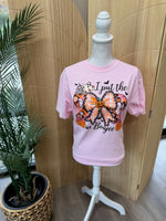 Load image into Gallery viewer, I Put The Boo In Boujee Bow on Comfort Colors (Shown on Blossom)
