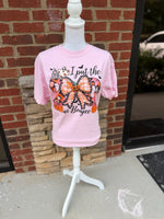 Load image into Gallery viewer, I Put The Boo In Boujee Bow on Comfort Colors (Shown on Blossom)
