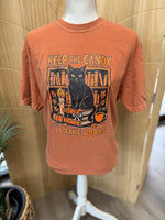 Load image into Gallery viewer, Keep The Candy I'll Take Books Cat on Comfort Colors (Shown on Yam)
