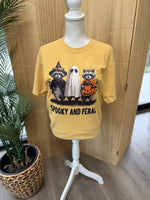 Load image into Gallery viewer, Spooky and Feral on Comfort Colors (Shown on Mustard)
