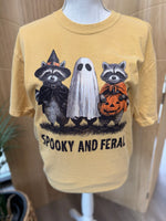 Load image into Gallery viewer, Spooky and Feral on Comfort Colors (Shown on Mustard)
