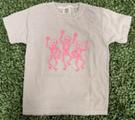 Load image into Gallery viewer, Happy Skeleton Trio on Comfort Colors
