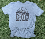 Load image into Gallery viewer, God Has It This Time on Softstyle Heather Indigo
