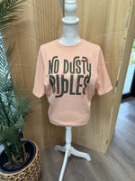 Load image into Gallery viewer, No Dusty Bibles on Port &amp; Co. Heathered Dusty Peach

