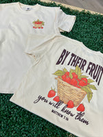 Load image into Gallery viewer, By Their Fruit shown on Comfort Colors Ivory
